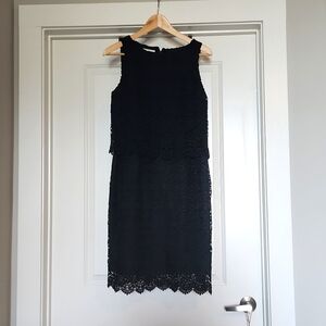 Black Lace Mini Dress , US 8